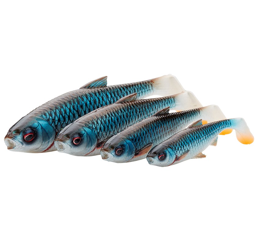 Savage Gear Gumová Nástraha 3D River Roach Firetiger (1)